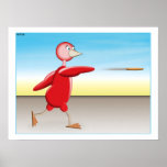 Red Bird Posters