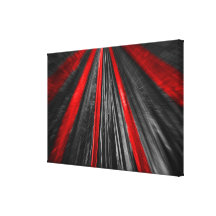 Red & Black Abstract Canvas Prints