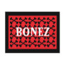 Red & Black Crossbones Postcards