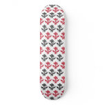 Red & Black Damasque Graffiti Skate Decks