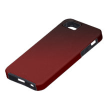 Red Black Gradient Iphone 5 Case