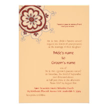 Red Bloom Invites