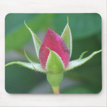 Red Bloom Mousepads