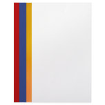 Red Blue Orange Letterhead