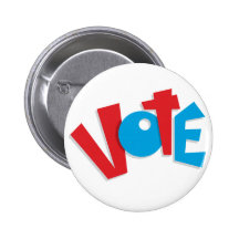 Red & Blue Vote Buttons