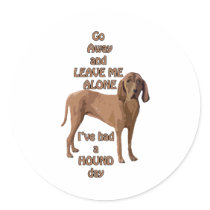 red bone coon hound stickers