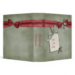 Red Bow Christmas Binder
