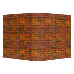 Red Brick Wall Notebook binders