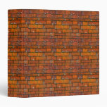 Red Brick Wall Notebook binders