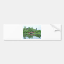 Red Bridge Bumper Sticker