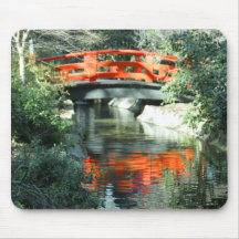Red Bridge Mouse Mat