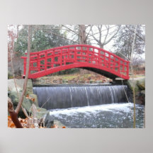 Red Bridge Poster