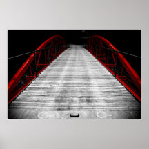 Red Bridge Poster