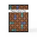 red brown Father's Day cards