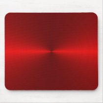 red brushed metal mouse pad