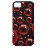 Red Bubbles iPhone 5 Covers