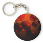 Red Bubbles Keychain