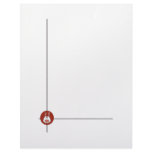 Red Bunny No.7 Stationery letterhead