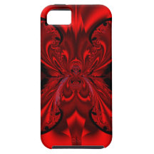 Red Butterfly, artistic abstract
