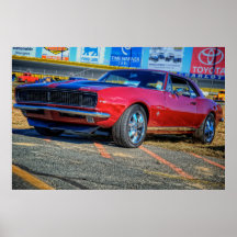 Red Camaro Posters