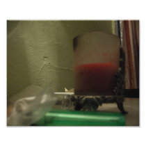 Red Candle Photo Art