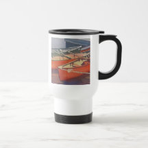 Red Canoes Coffee Mug