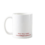 red canoes mug