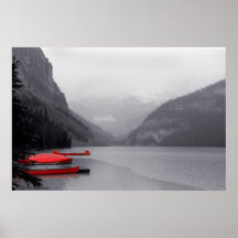 Red Canoes Posters