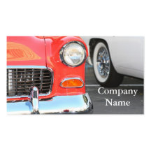 Red Car business cards