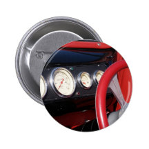 Red Car Inside View Pins