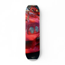 Red Car Smiling Skateboards