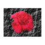 Red Carnation Floral Fantasy Postcard