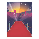 Red Carpet Celebrity Personalized Invitation