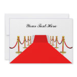 Red Carpet Customizable Blank Back