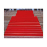 red carpet postcard