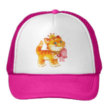 red cat trucker hats