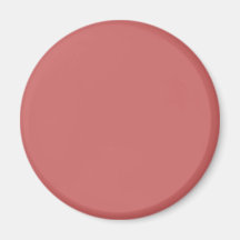Red #CC6666 Solid Colour Magnet