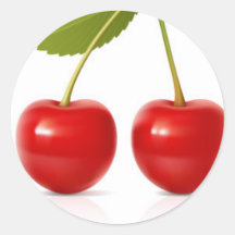Red Cherries Stickers