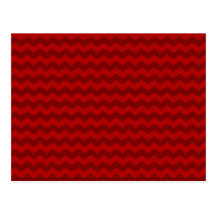 red chevrons post cards