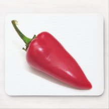 Red Chili Mouse Pads