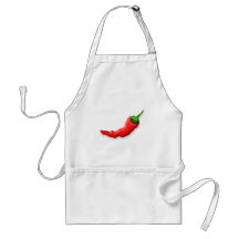 Red chili pepper apron