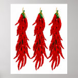 Red Chili Peppers Print Poster