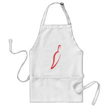 Red Chili Vegetable Icon Apron