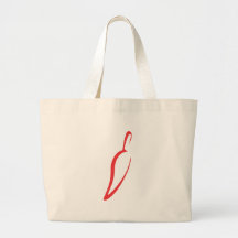 Red Chili Vegetable Icon Bags