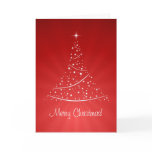 Red Christmas Tree card