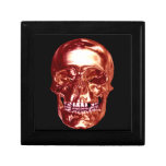 Red Chrome Skull Gift Box