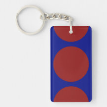 Red Circles on Blue