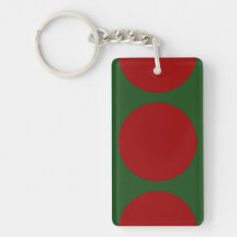 Red Circles on Green