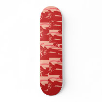 Red Classic Racing Car Custom Skateboard