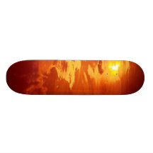 Red Cloud Custom Skateboard